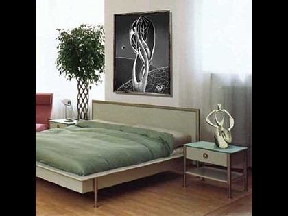 для интерьеров. Пример сочетания скульптуры с интерьером 2